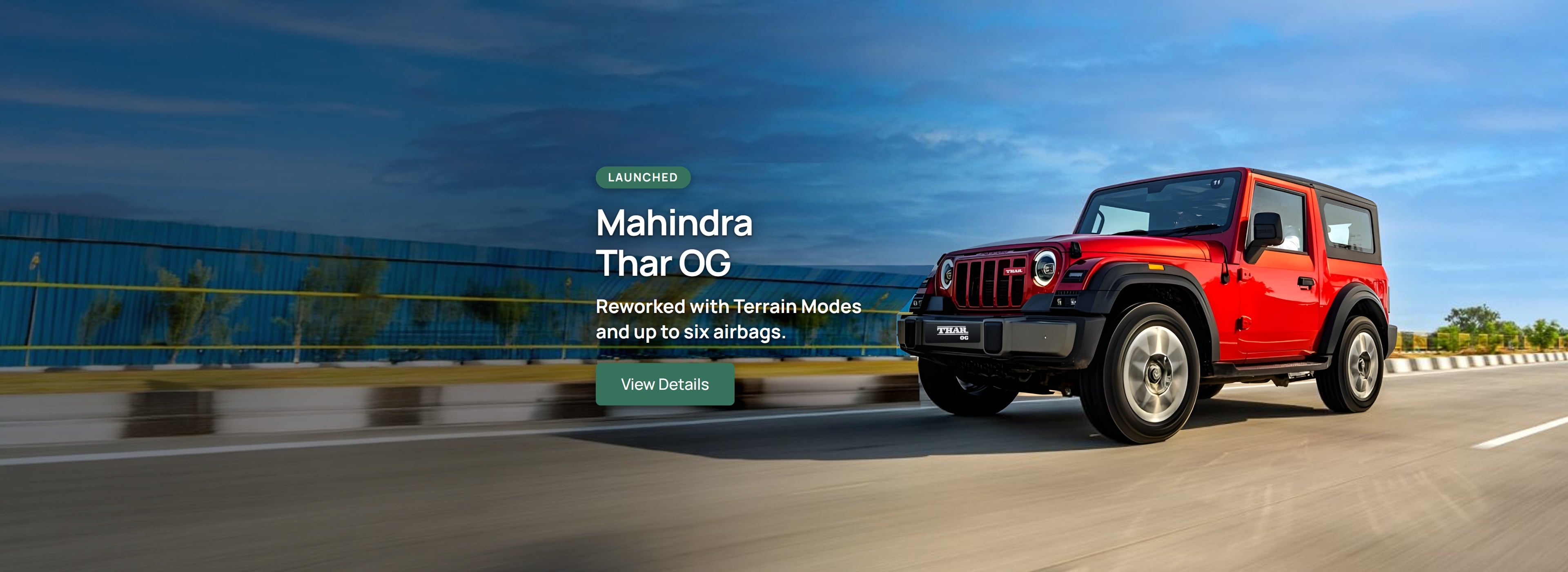 Mahindra Thar OG